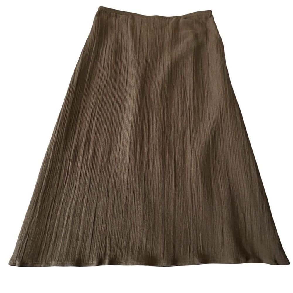 J. Jill Brown Midi Skirt